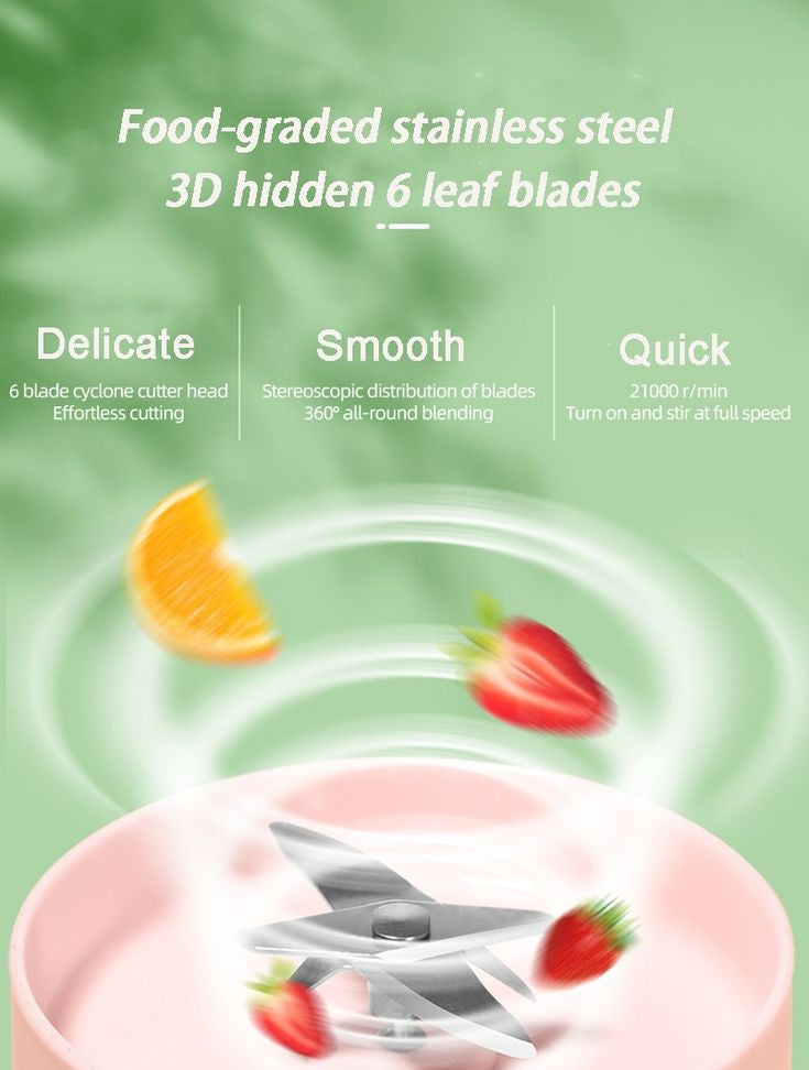 Portable Mini Juice Blender